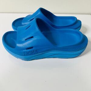 Hoka Blue Slip On Sandals Rubber Women's Size 5